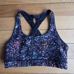 lululemon athletica Multicolor Floral Sports Bra Size 6